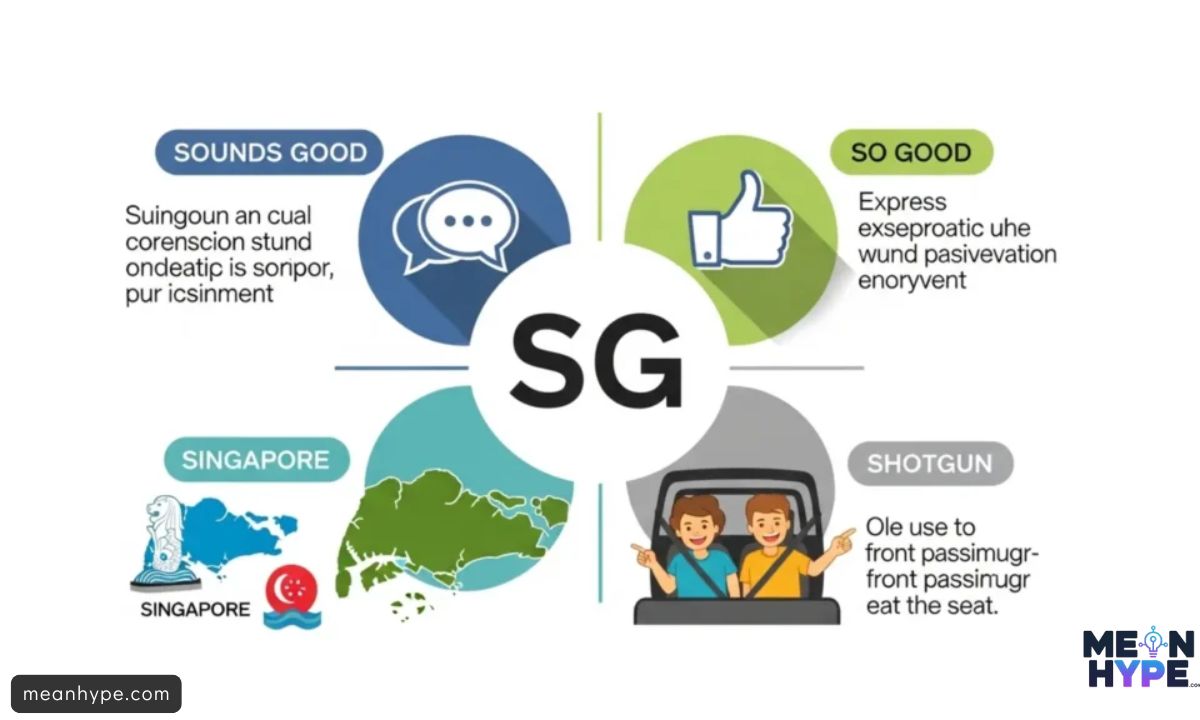 SG mean in text