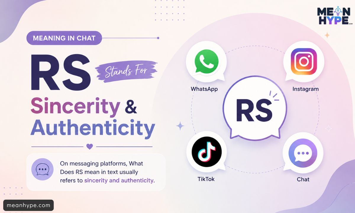 What Does RS mean in text