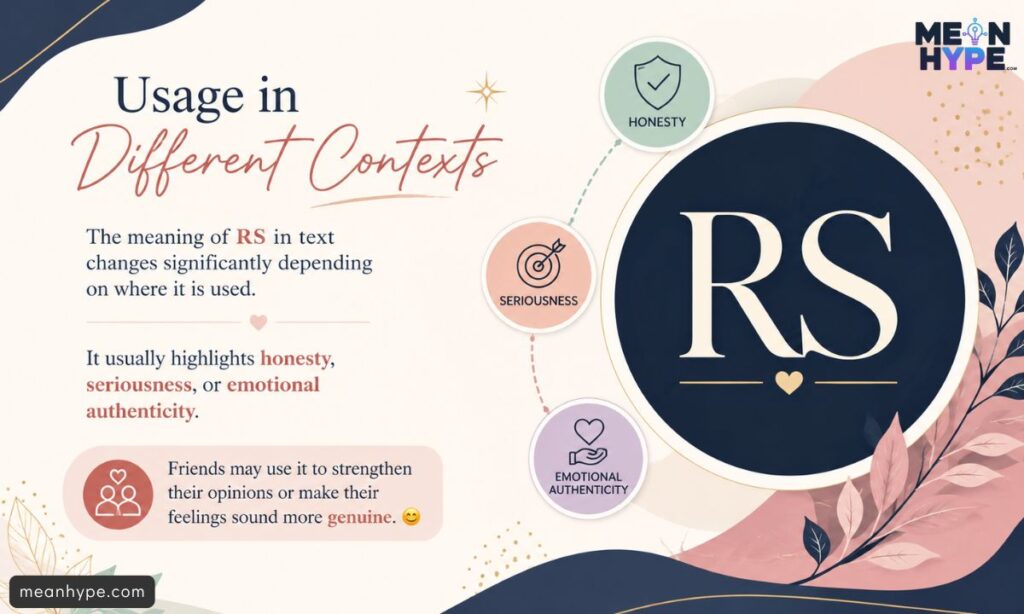 What Does RS mean in text