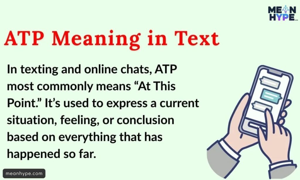 ATP mean in text