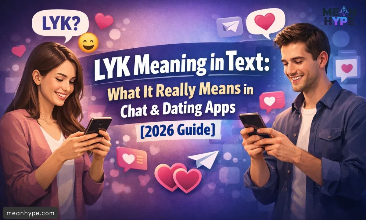What Does LYK mean in text