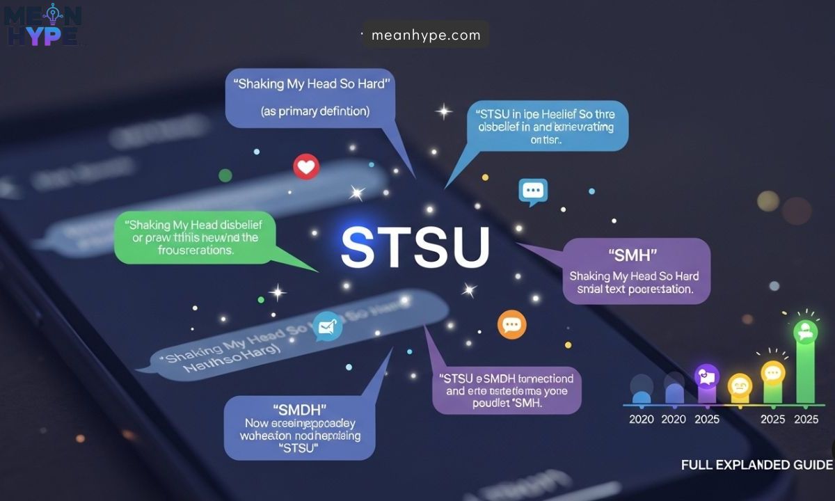 STSU mean in text