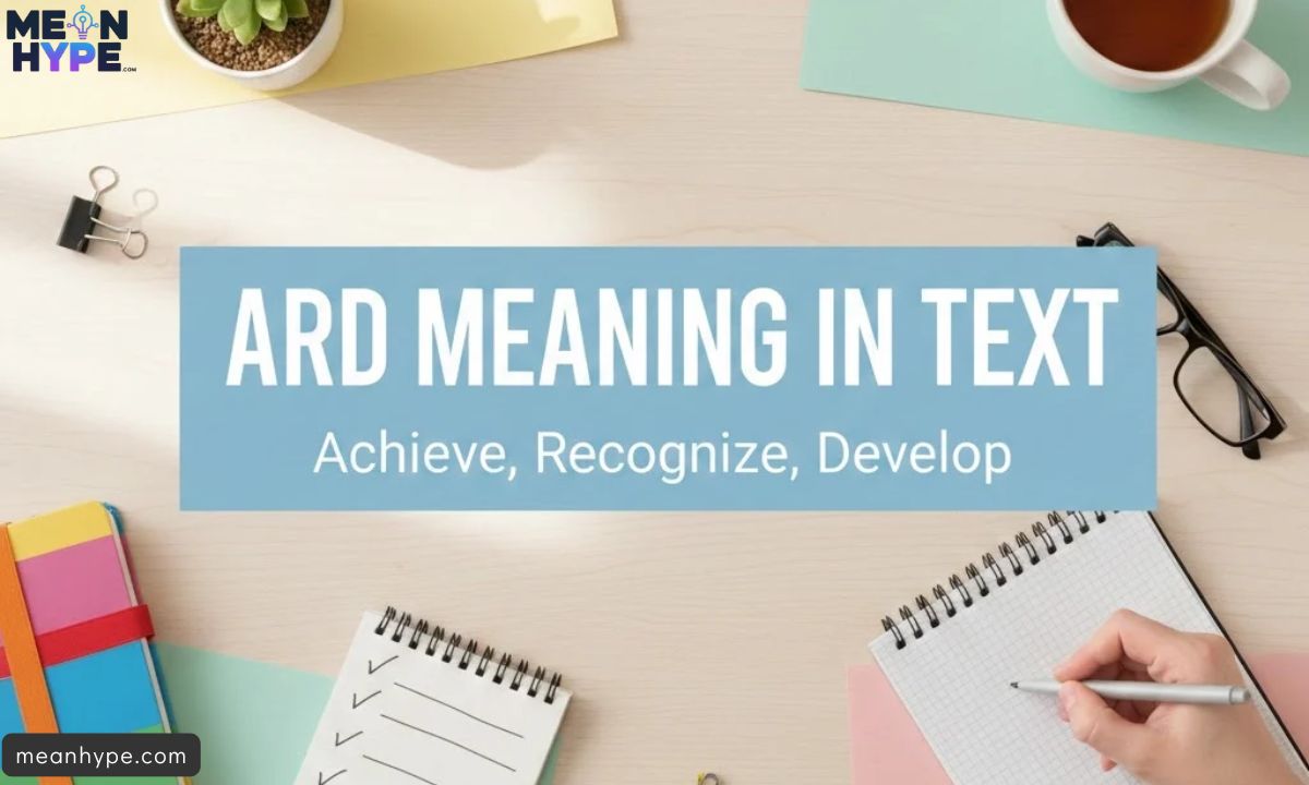 ARD mean in text