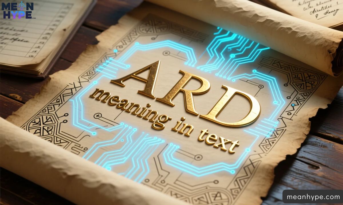 ARD mean in text