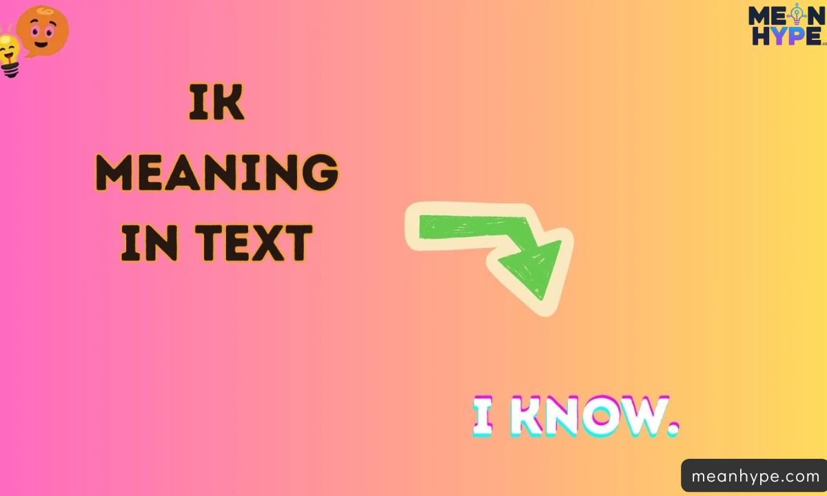 IK Mean in Text