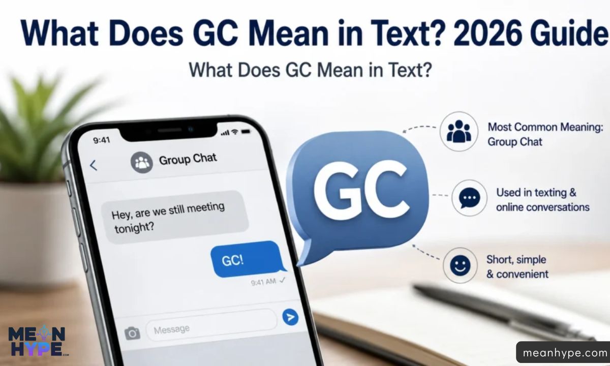 What Does GC Mean in Text