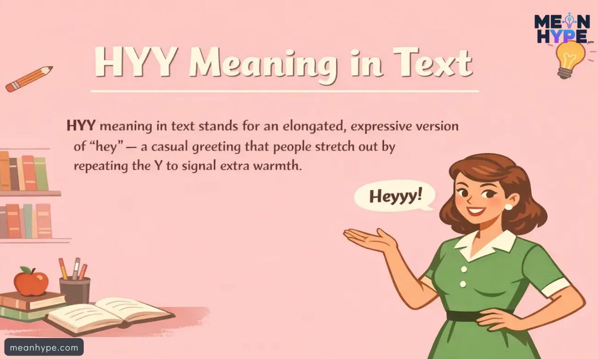 hyy mean in text