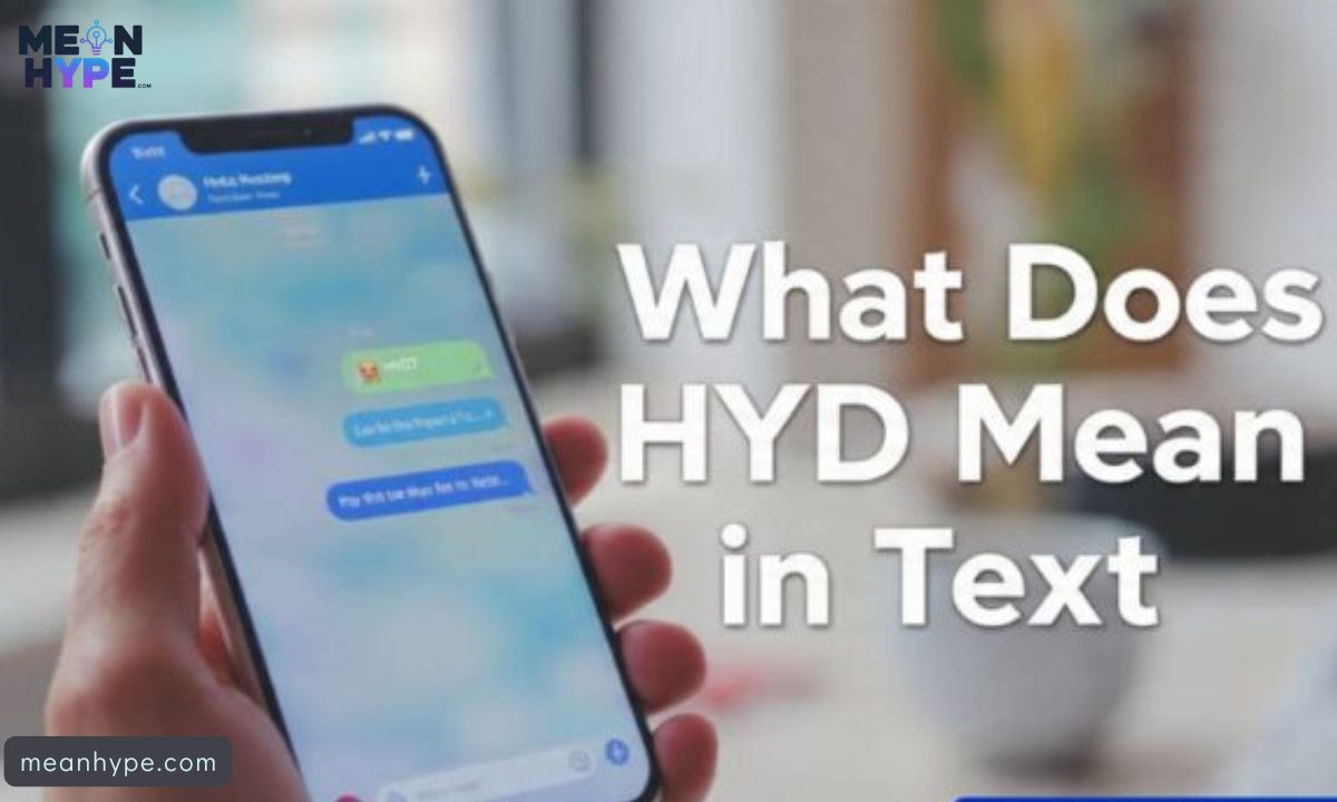 What Does HYD Mean in Text