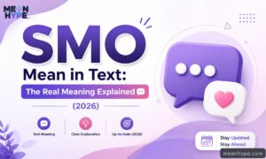 SMO mean in text