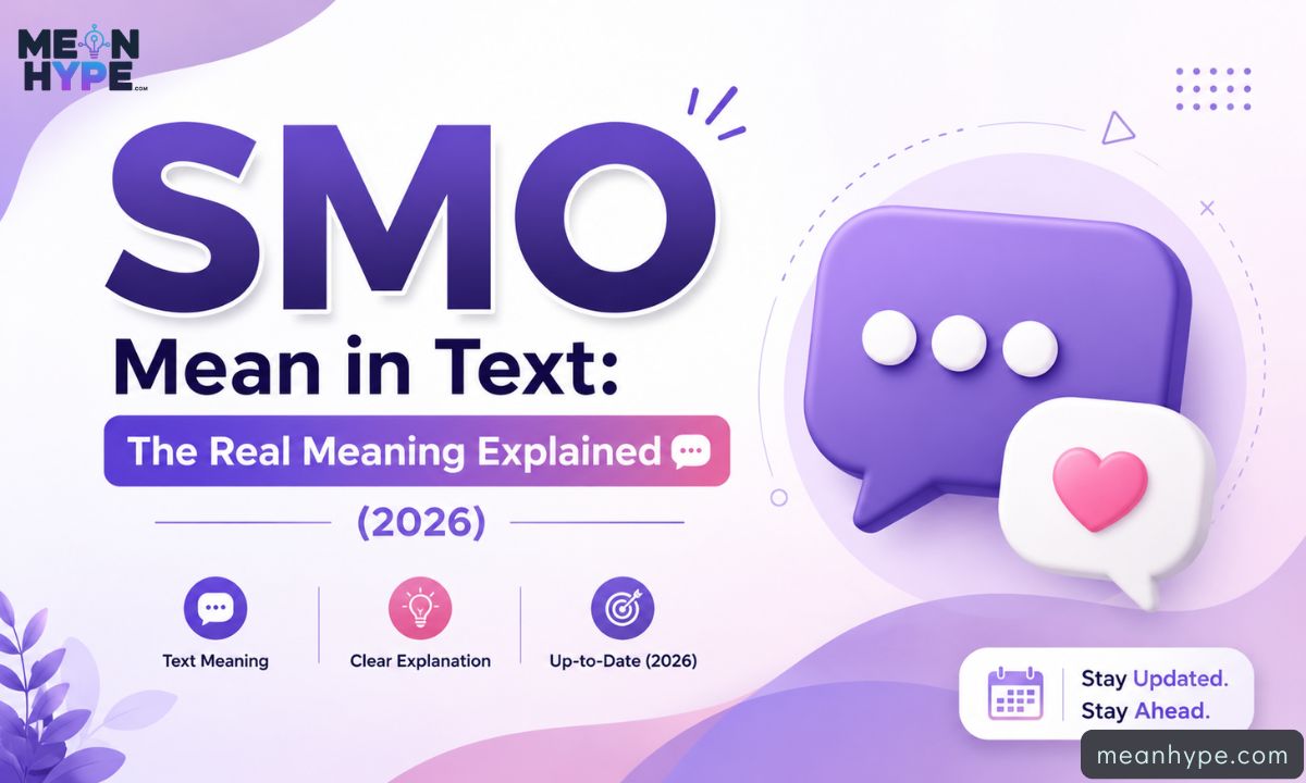 SMO mean in text