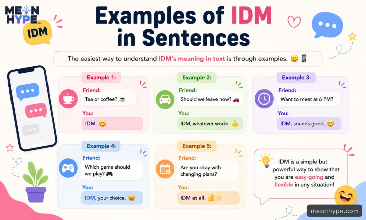 IDM meaning in text