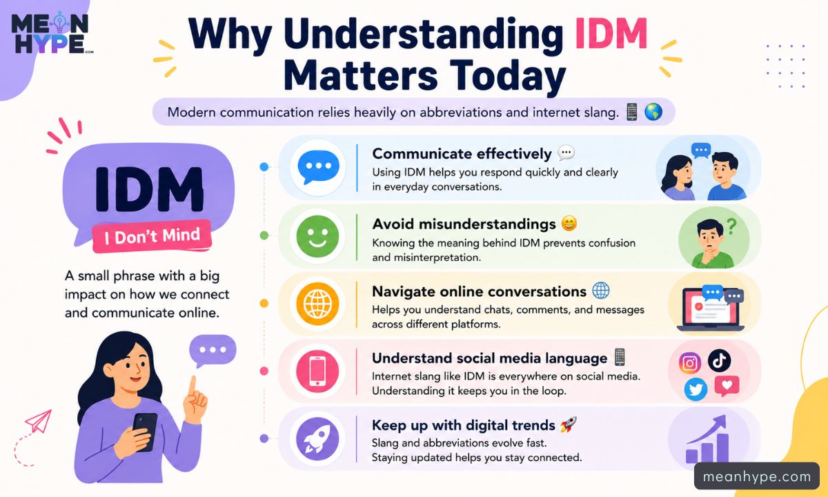 IDM meaning in text