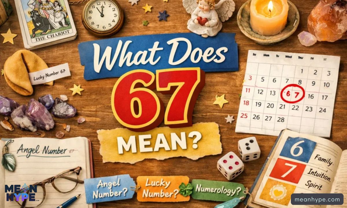 67 Meaning Slang
