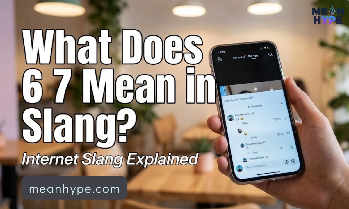 67 Meaning Slang