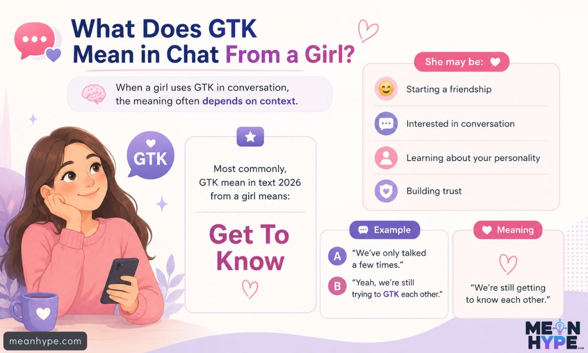 GTK mean in text 2026