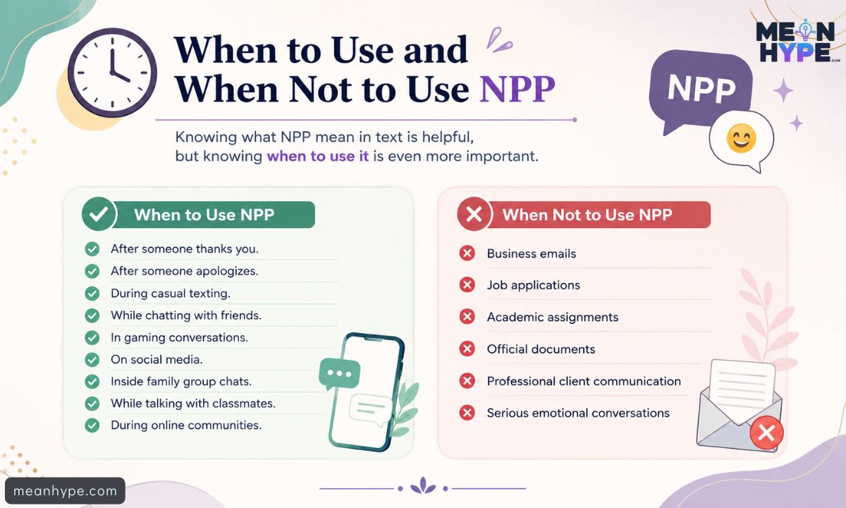 NPP mean in text