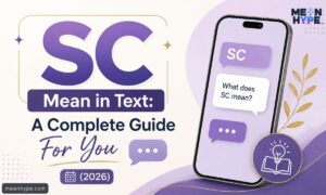 SC mean in text