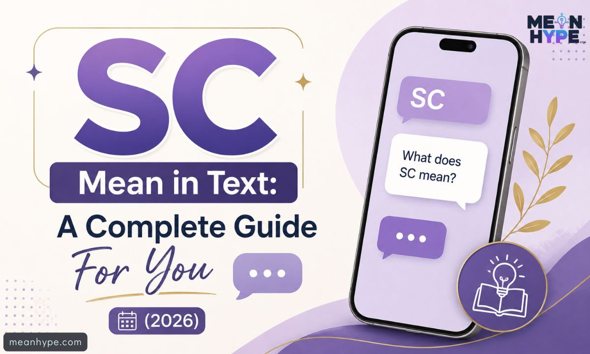 SC mean in text