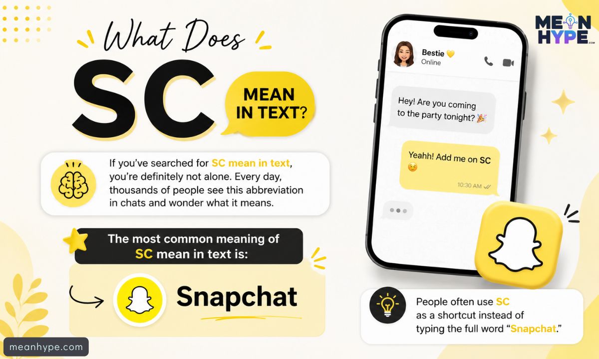 SC mean in text