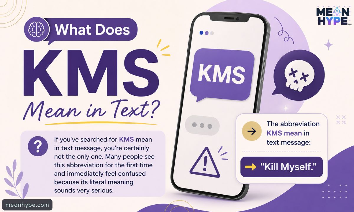 KMS mean in text message