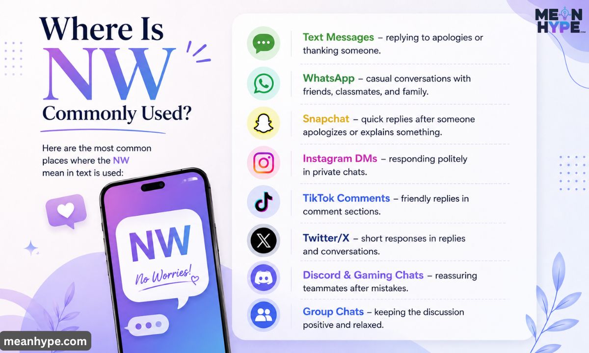 NW mean in text