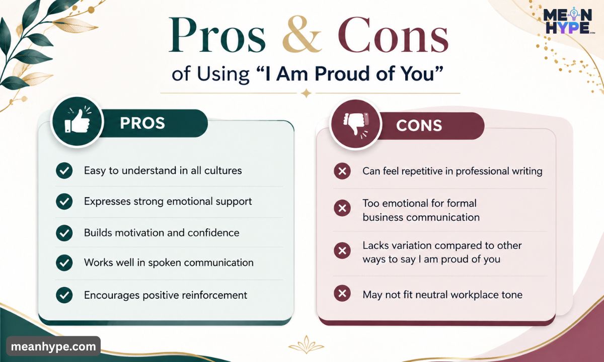 other ways to say I am proud of you