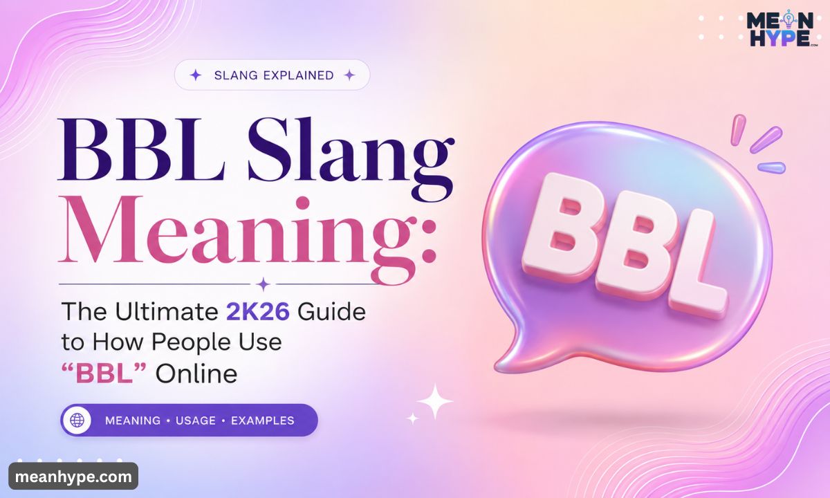 BBL slang