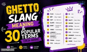 ghetto slang