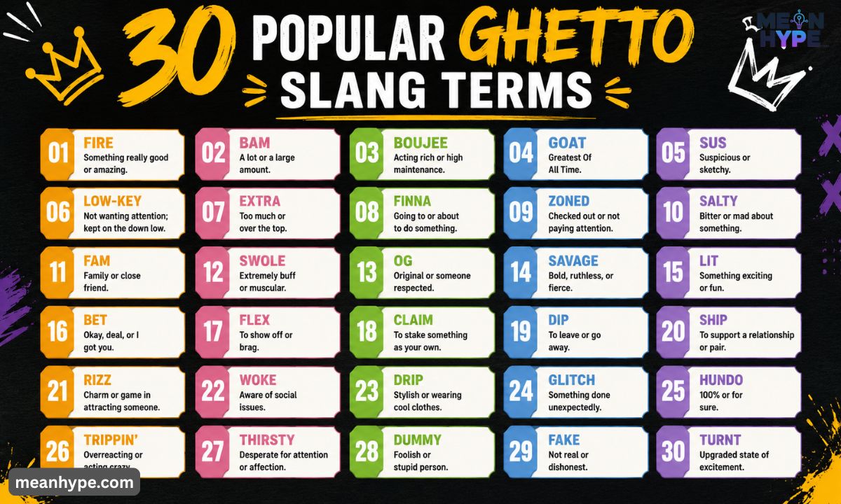 ghetto slang