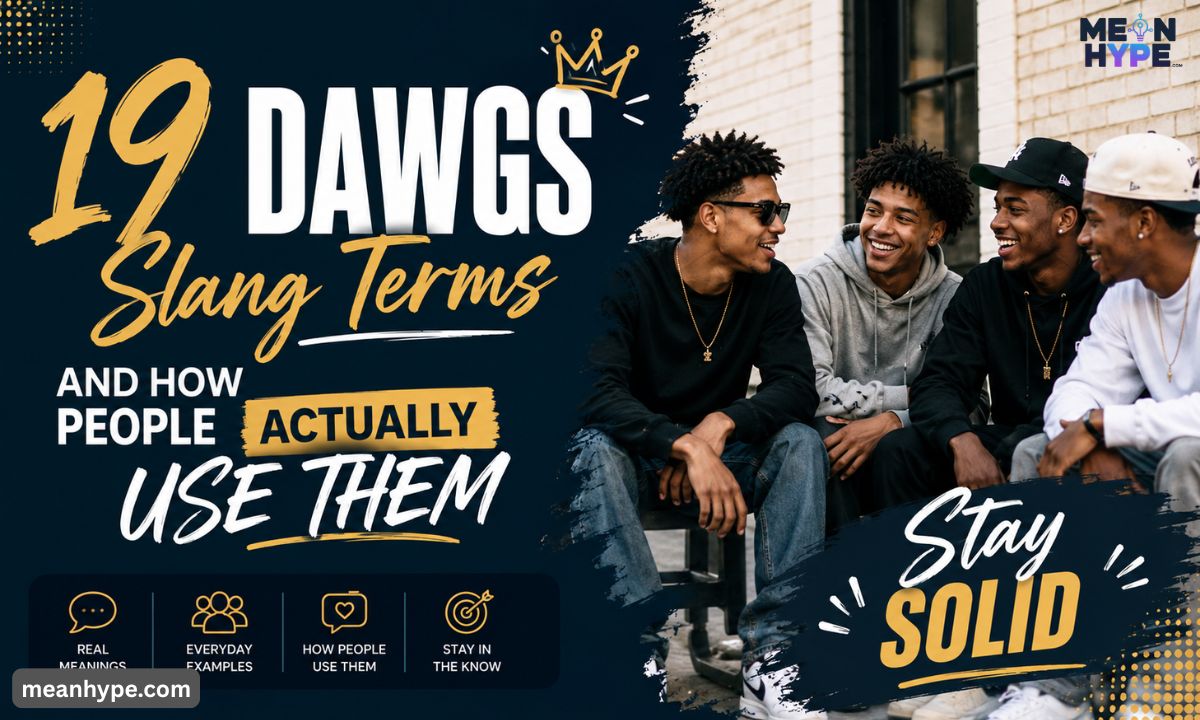 Dawgs slang