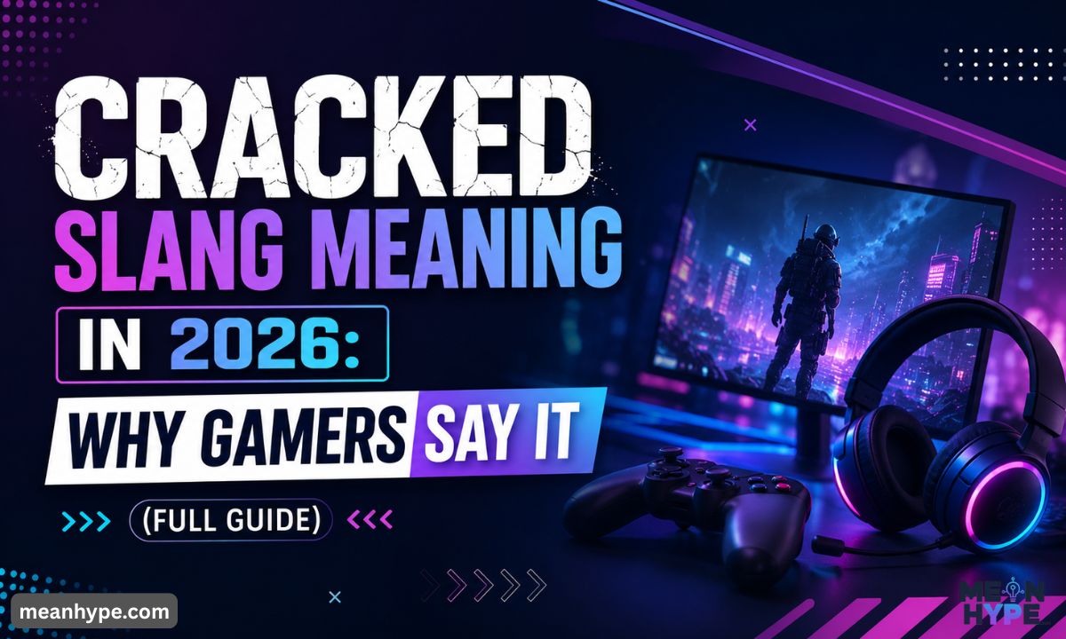 Cracked Slang meaning
