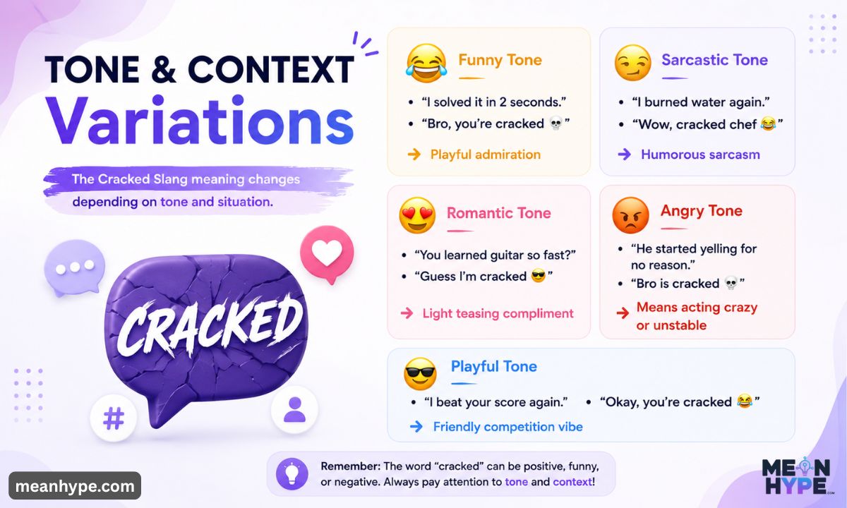 Cracked Slang meaning