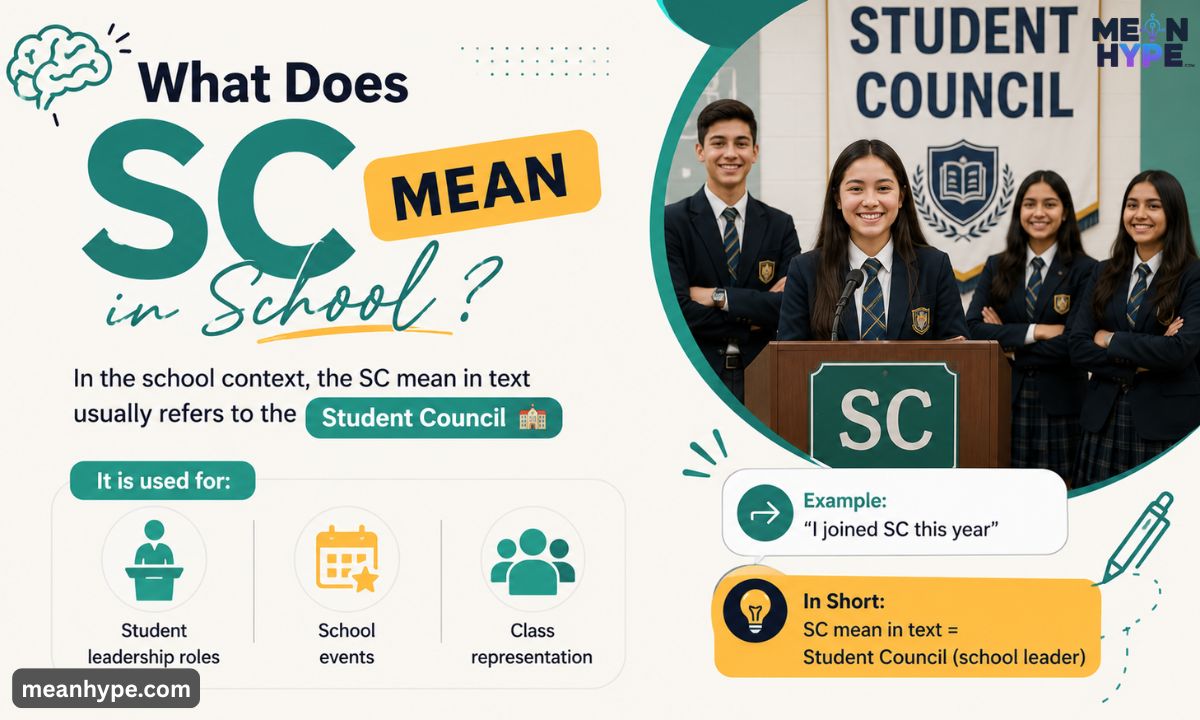 SC mean in text