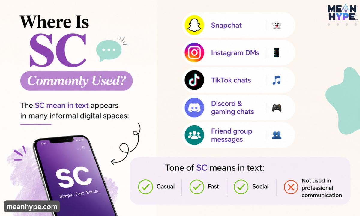SC mean in text