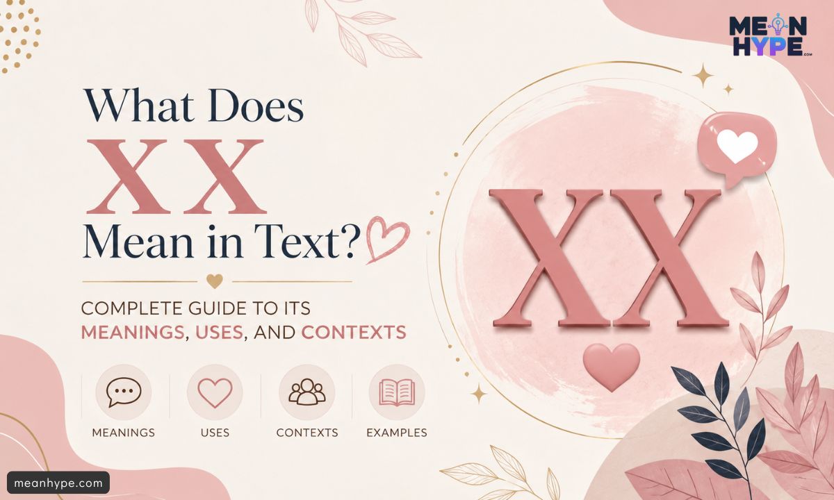 XX Mean in Text