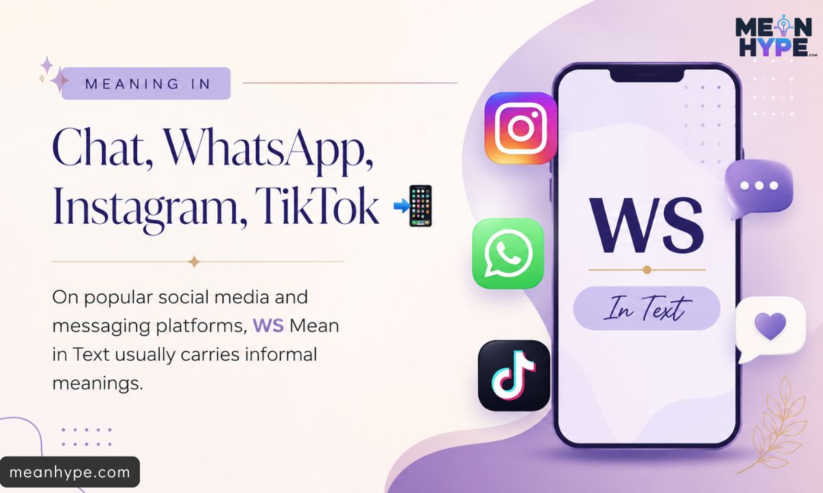 WS mean in text