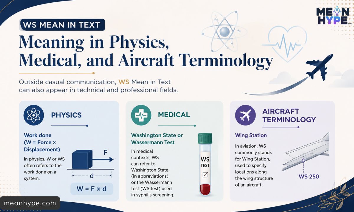WS mean in text