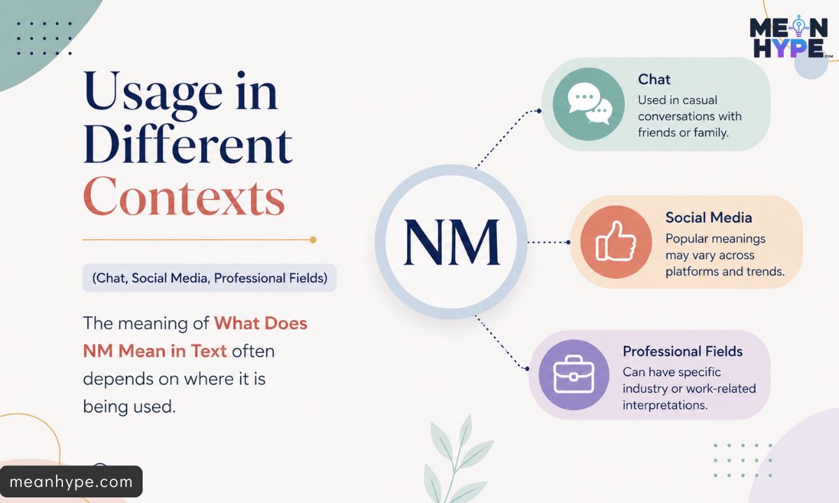 What Does NM Mean in Text
