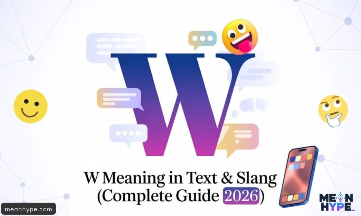 What Does W Mean in Text
