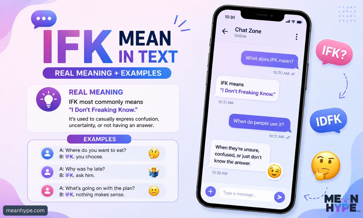 IFK mean in text