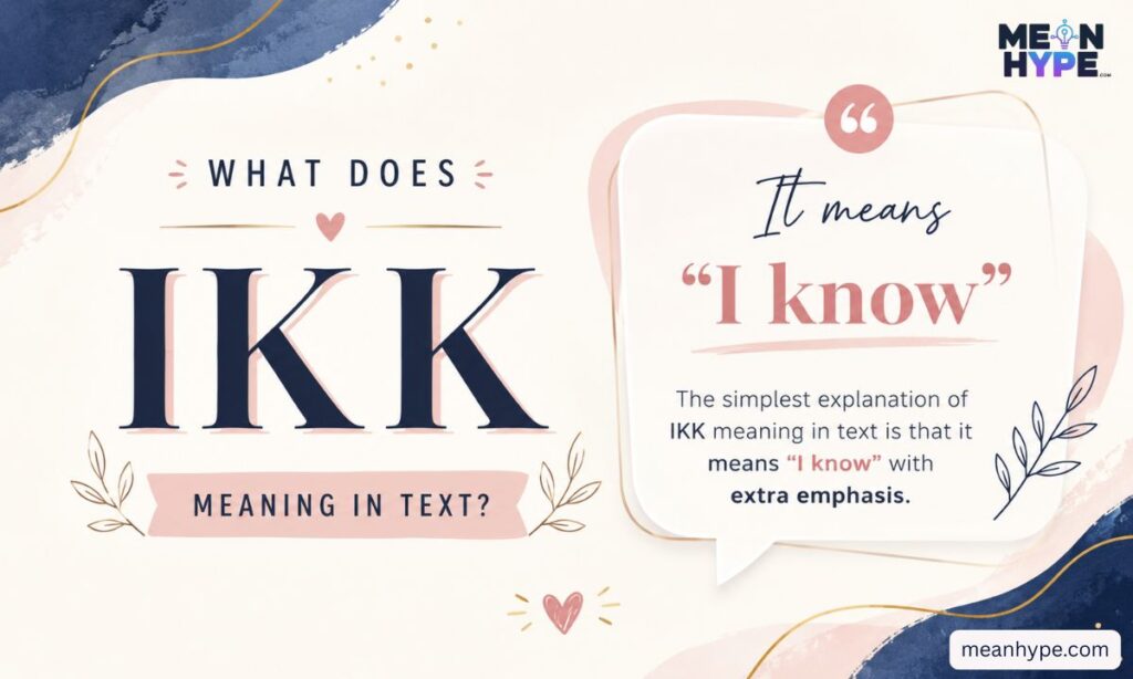 IKK meaning in text