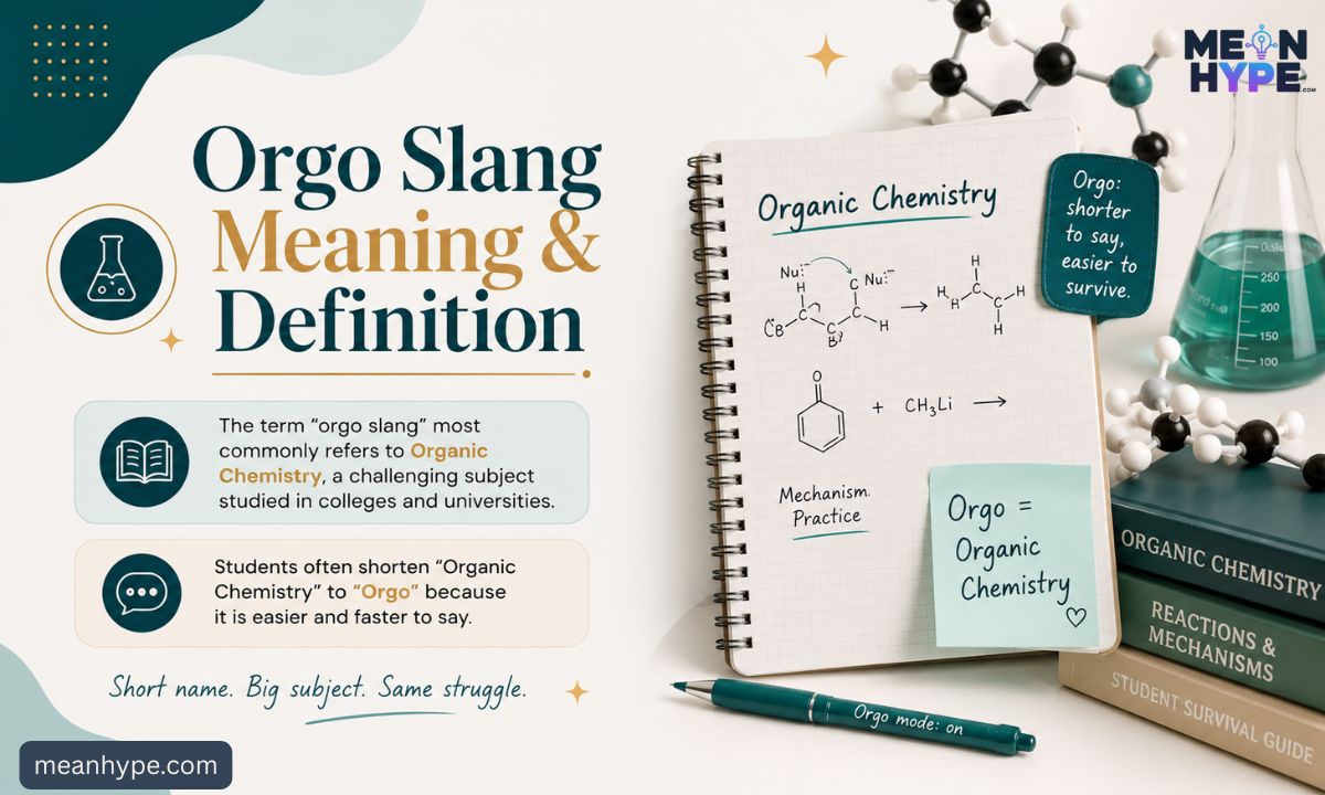 orgo slang meaning