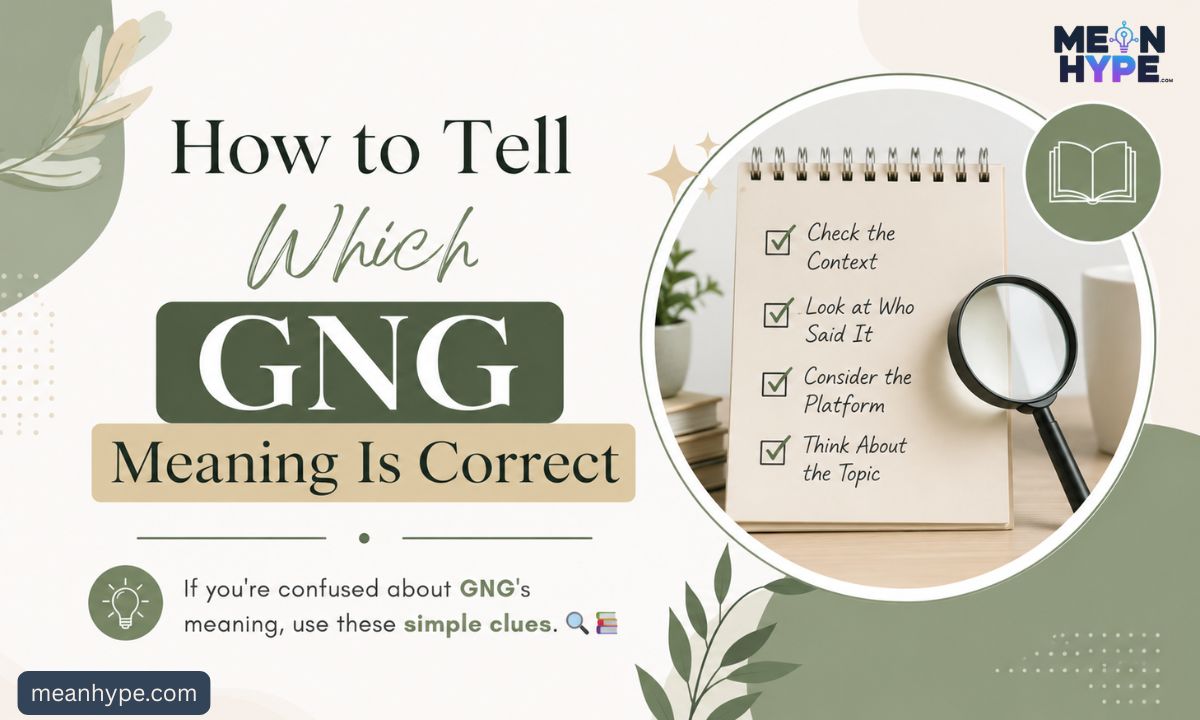 GNG meaning