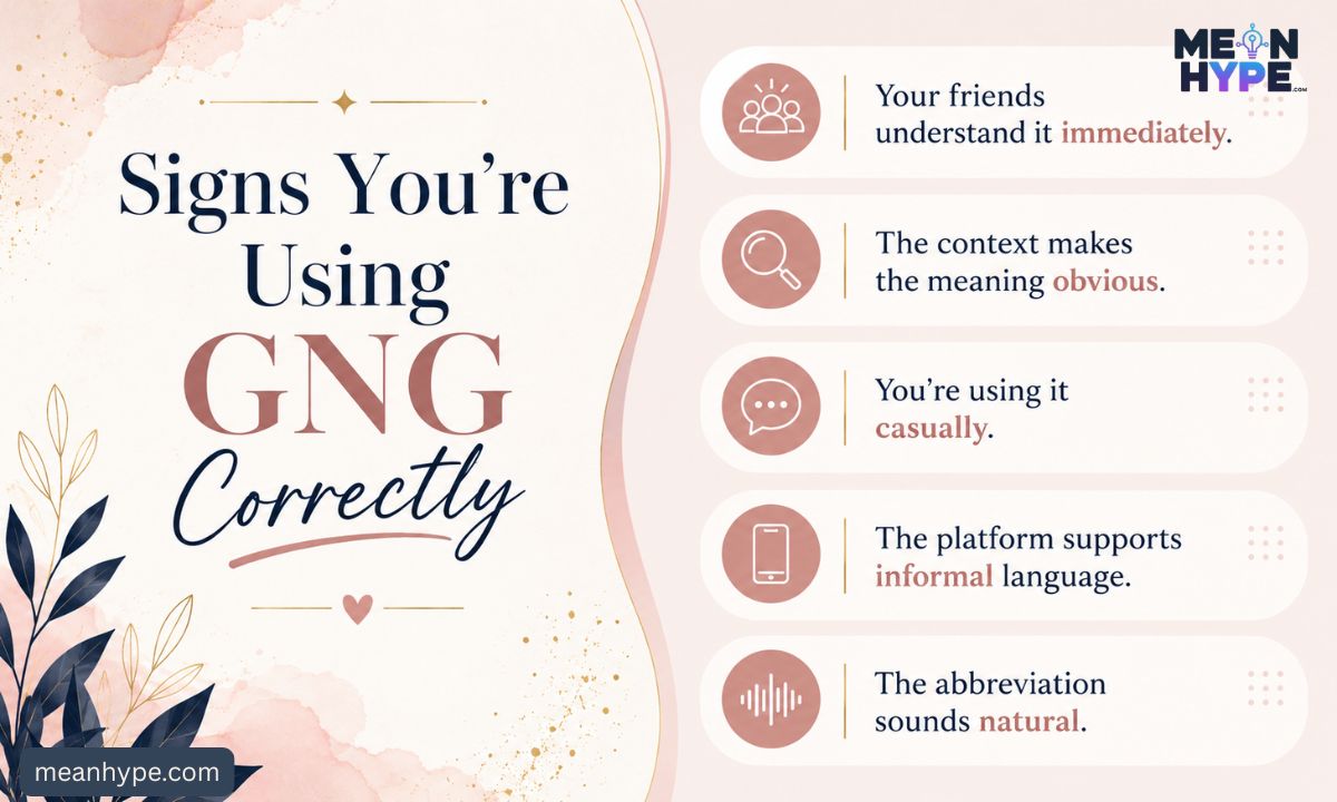 GNG meaning