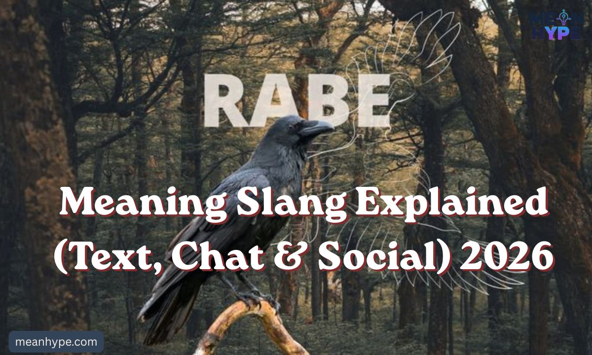 rabe meaning slang