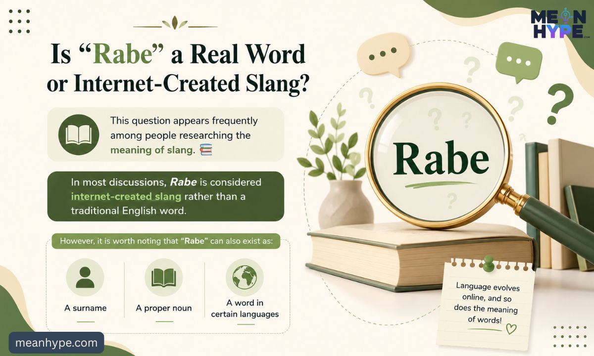 rabe meaning slang