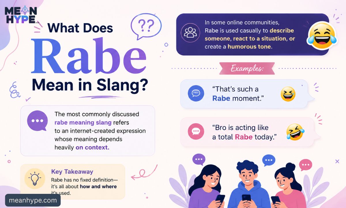 rabe meaning slang