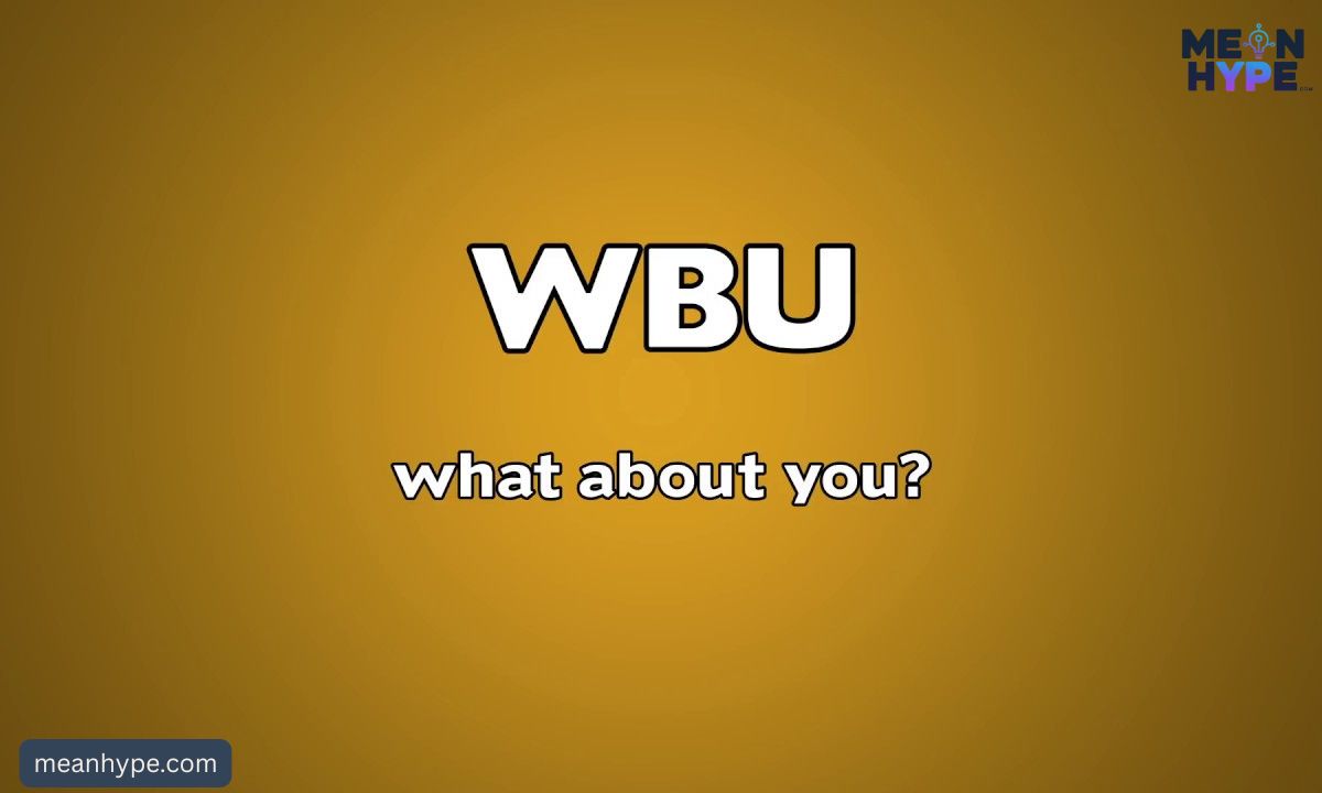 WBU meaning in text