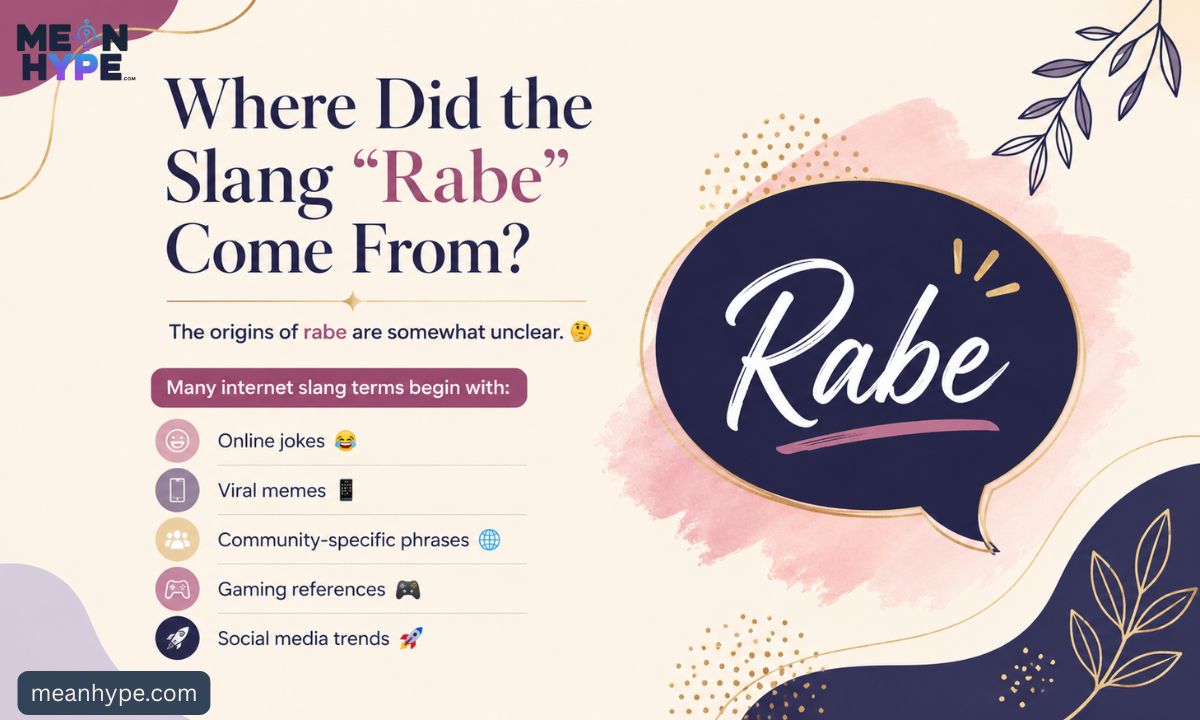 rabe meaning slang