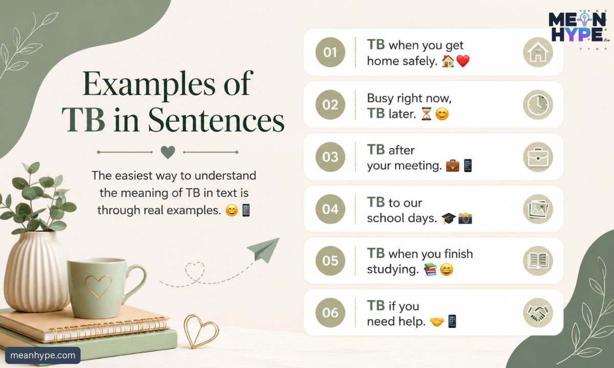 TB meaning in text